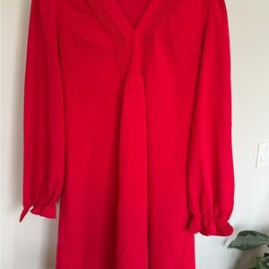 Elegant Red Women's Dress